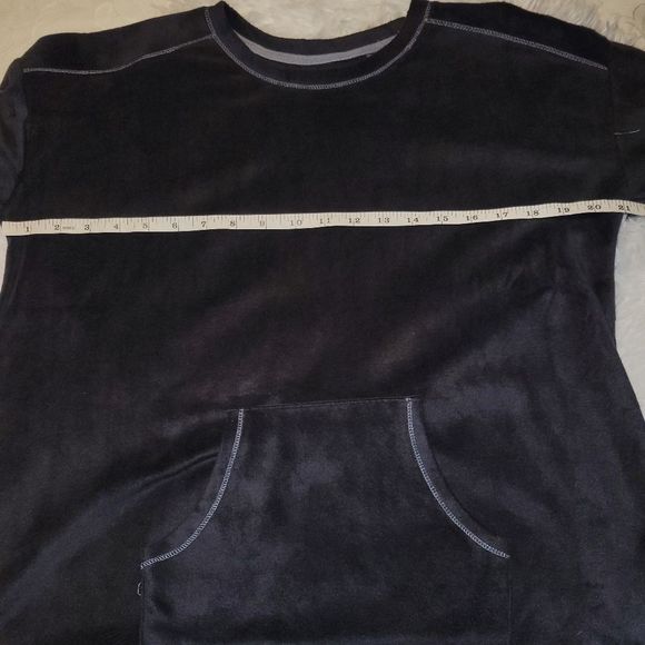 CuddlDuds stretchy fleece long sleeve top with pocket - Picture 4 of 8